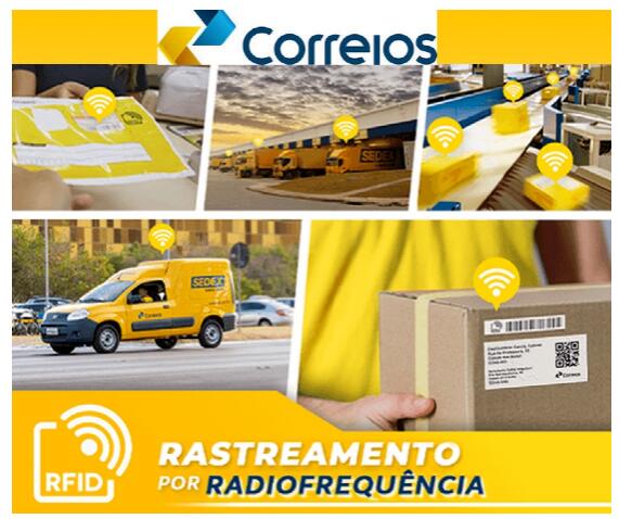 Correos de Brasil comenzó一个应用tecnología RFID产品的销售