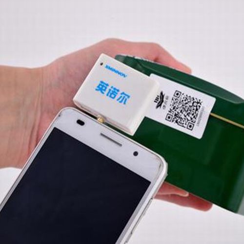 HF의 ISO14443A NFC 포켓 리더 오디오 잭 리더 맞춤형 RFID 리더