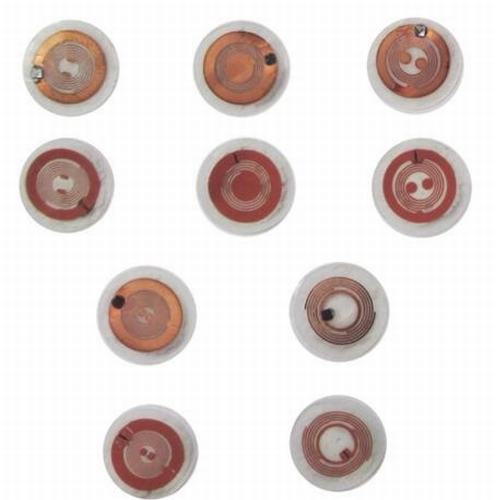 NFC Copper Small RFID Tag For Golf Pole