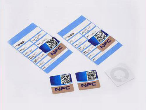 HF anti-counterfeiting anti tamper tag for movie ticket