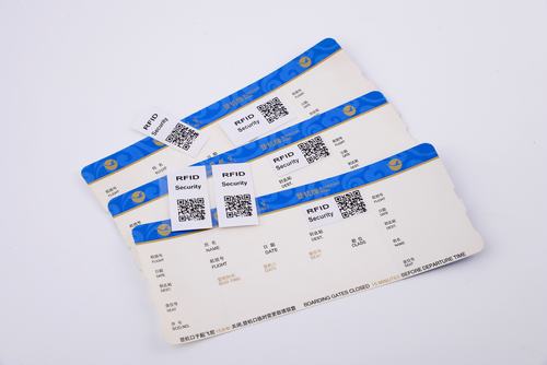 RFID Anti-counterfeiting Security Airline Boarding Ticket