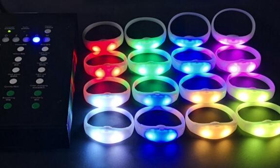 Wearable-LED-Light-Wristband-NFC-Tag