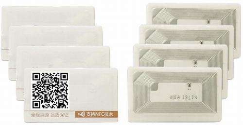 One time disposable tube NFC tamper proof evident tag medicine label.jpg