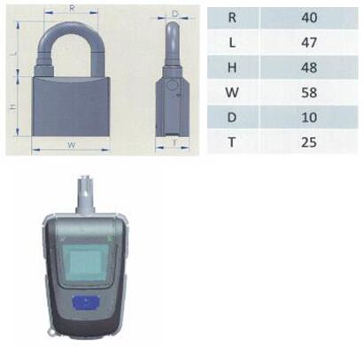 Key Managed Passive NFC hook locker