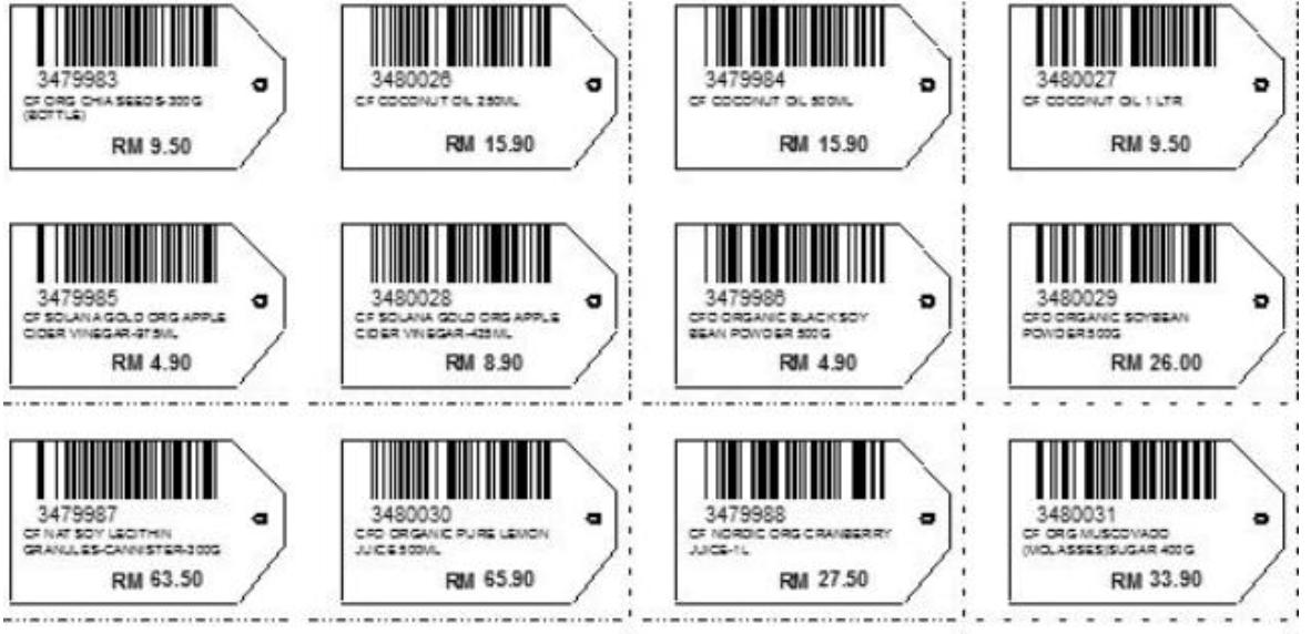 Some Knowledge About Price Tag Paper