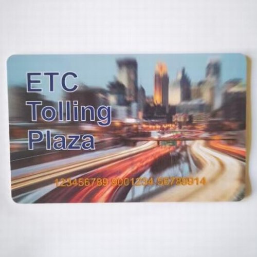 RD180143A RFID UHF Highway  Printable ETC PVC Smart Card