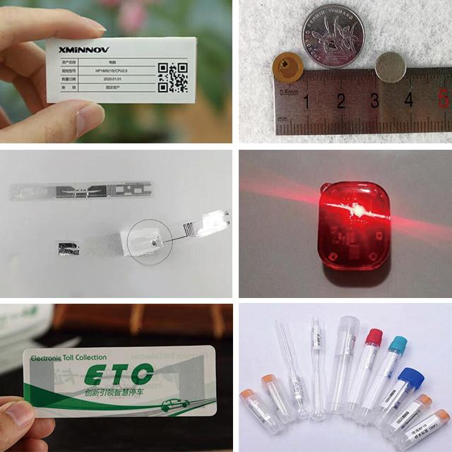 NFC LED lighting flash small rfid led tag